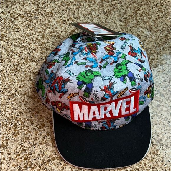 NWT Kid’s Marvel Heroes 🦸♂️ 🦸 Graphic Cap 🧢 - Picture 15 of 17